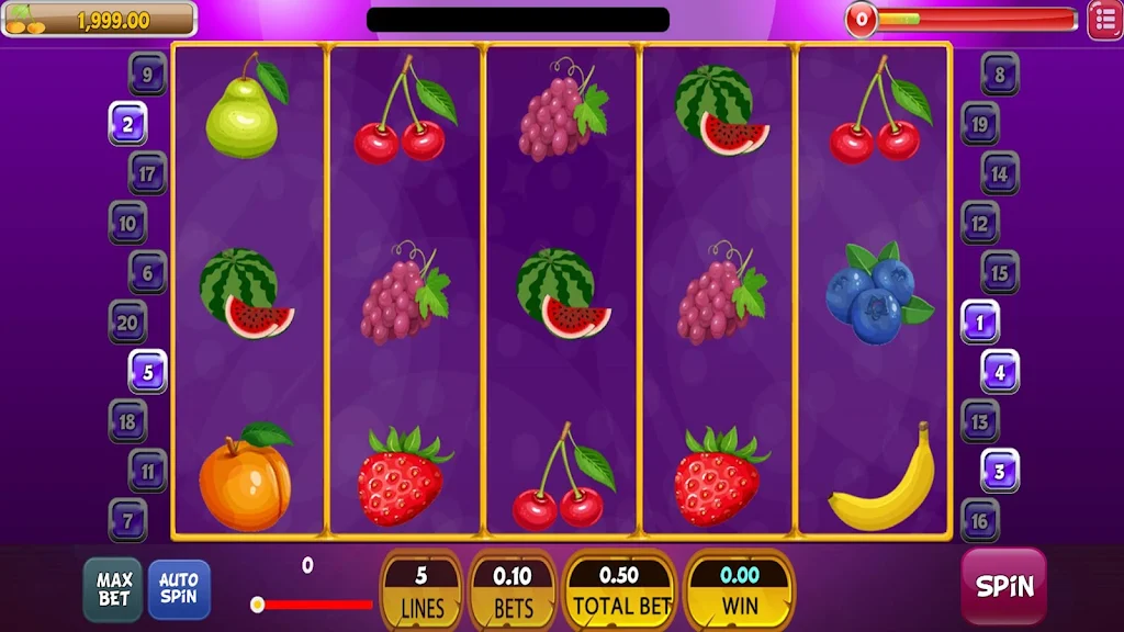 Free Fruits Slot Machine Cherry Luck Captura de tela 0