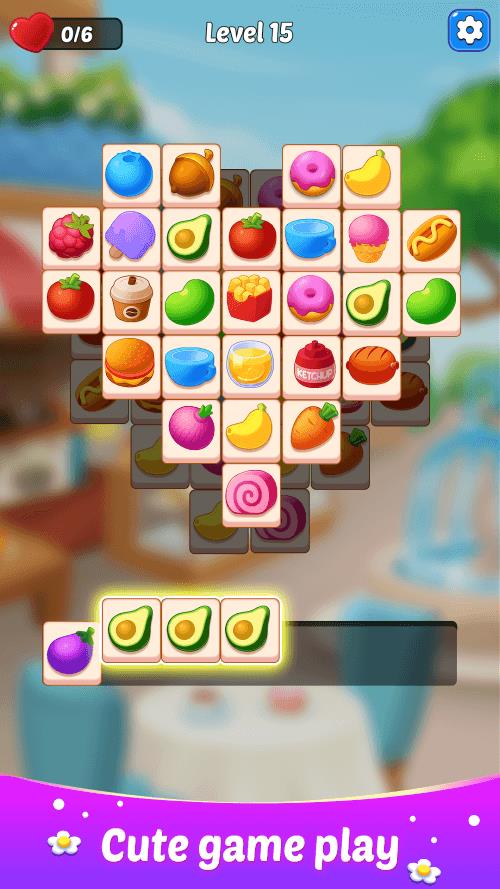 Tiles Match 3D स्क्रीनशॉट 1
