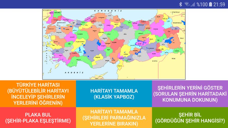 Şehir Bulma Oyunu Zrzut ekranu 0