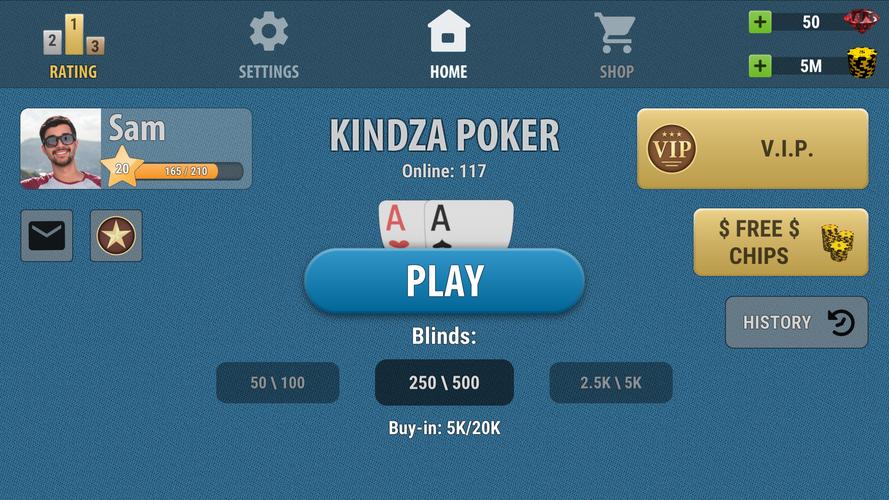 Kindza Poker 螢幕截圖 3
