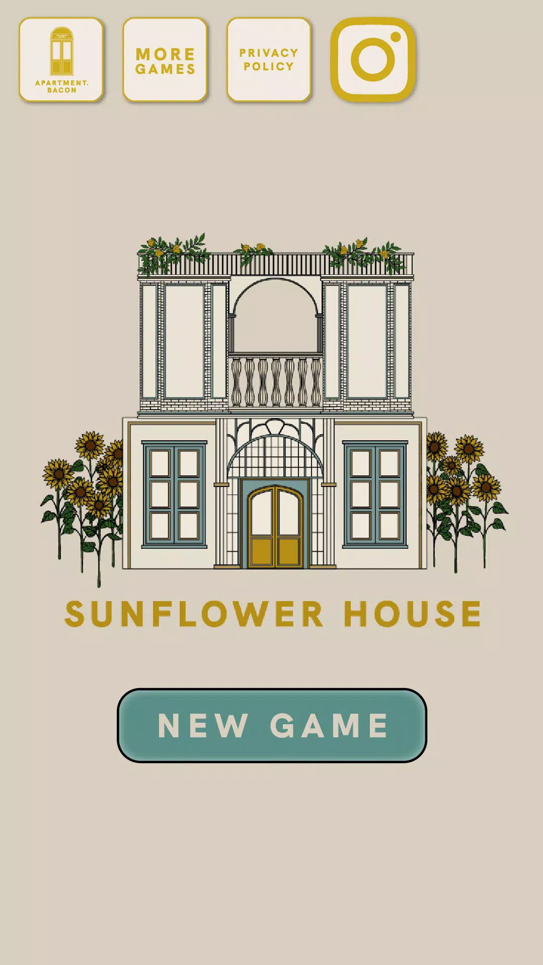 SUNFLOWER HOUSE : ROOM ESCAPE 螢幕截圖 0