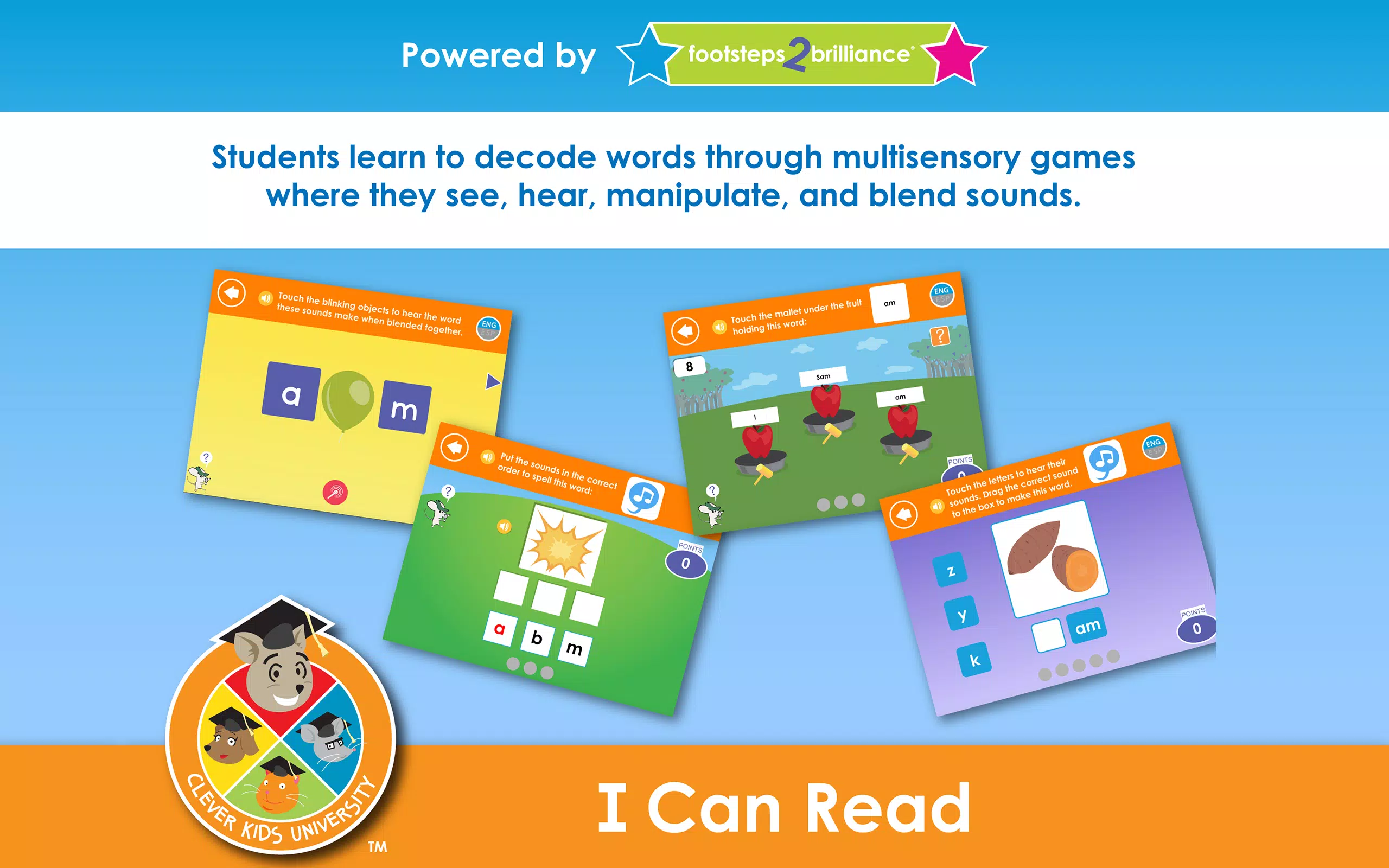 Clever Kids U: I Can Read 螢幕截圖 2