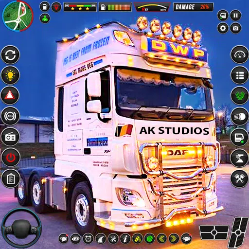 Cargo Truck Driving Euro Truck Скриншот 0