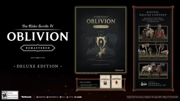 Elder Scrolls Oblivion Remastered Preorder at DLC