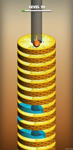 Stack Ball Fruit Crush Capture d'écran 3