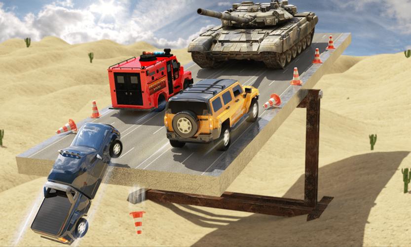 SeeSaw Car Balance Ramp Stunts 스크린샷 0