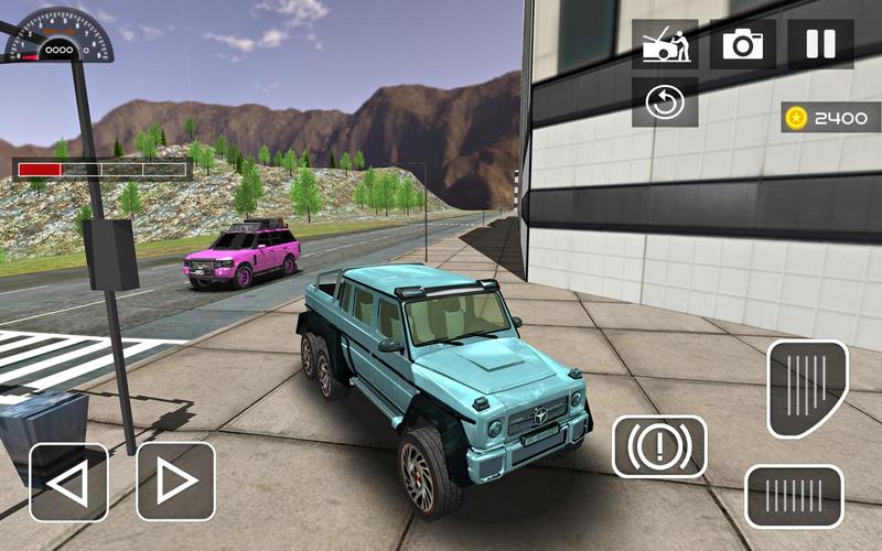 6x6 Truck Offroad Driving Sim Tangkapan skrin 2