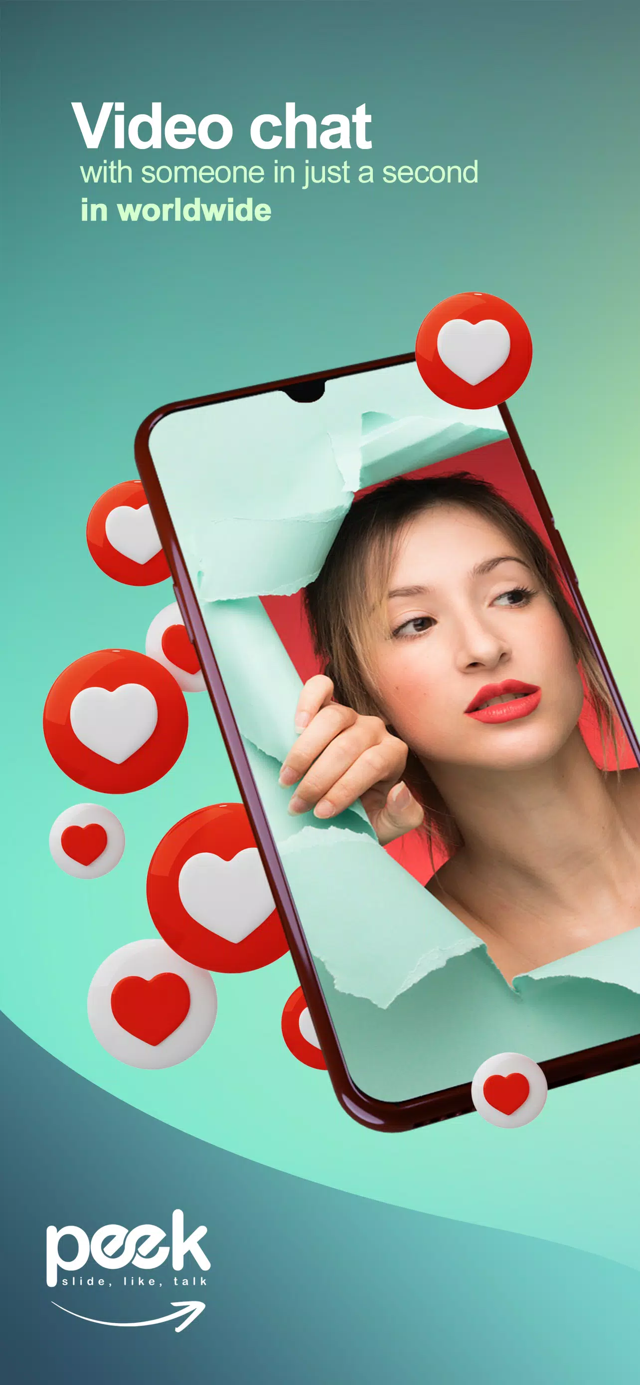 Schermata Peek - Live Video Chat 0