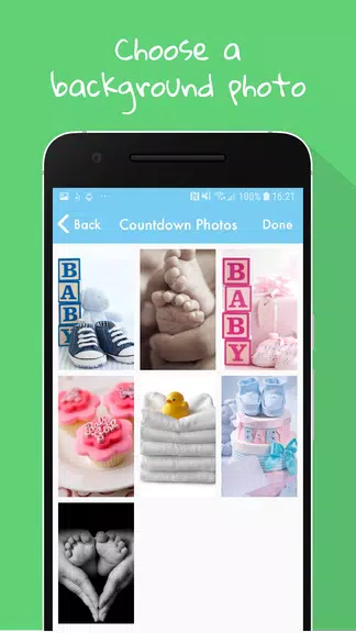 Baby Countdown Widget 螢幕截圖 2