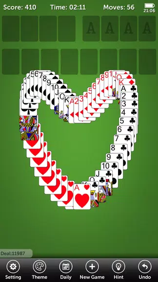 FreeCell Pro - No Wifi 스크린샷 1