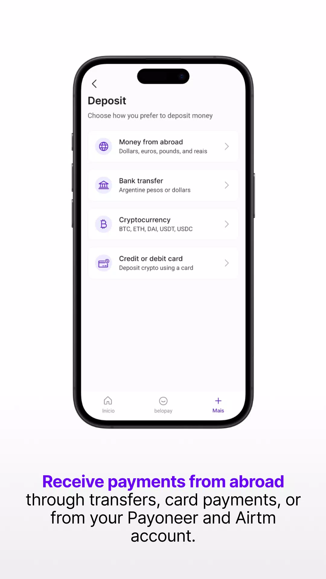 Belo: your financial passport Capture d'écran 2