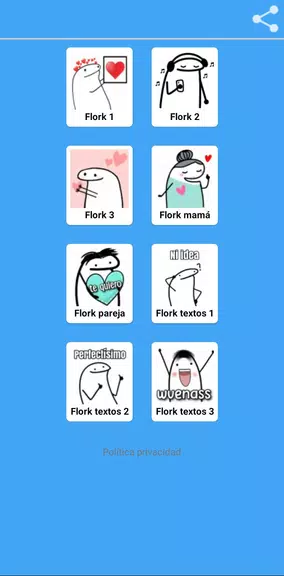 Stickers de flork 螢幕截圖 0