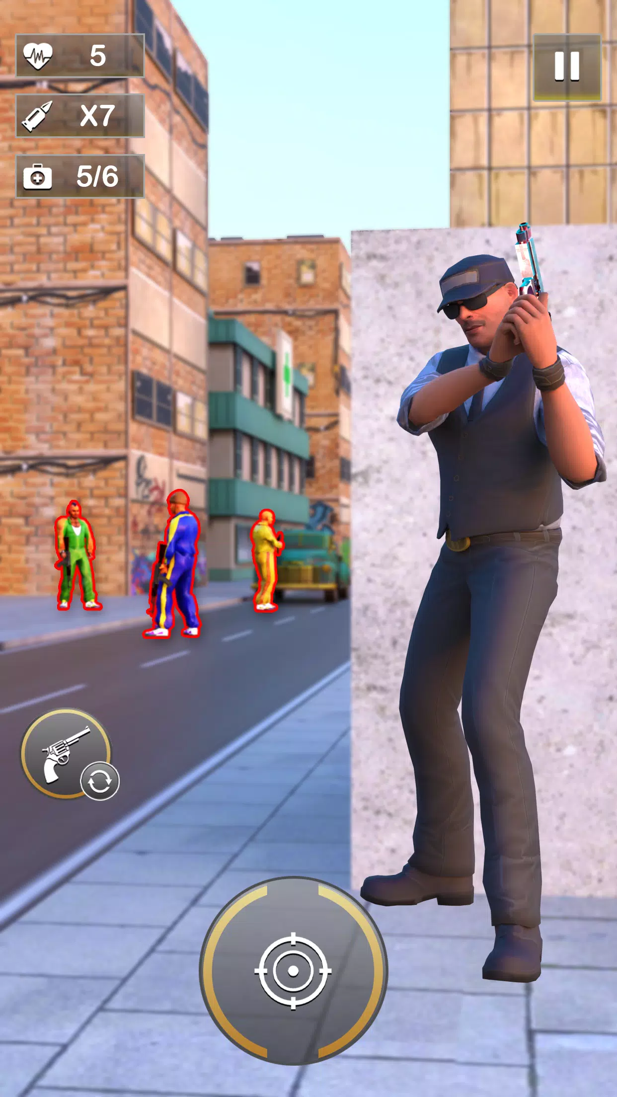 Agent Shooting- FPS Shooter 3D 螢幕截圖 0