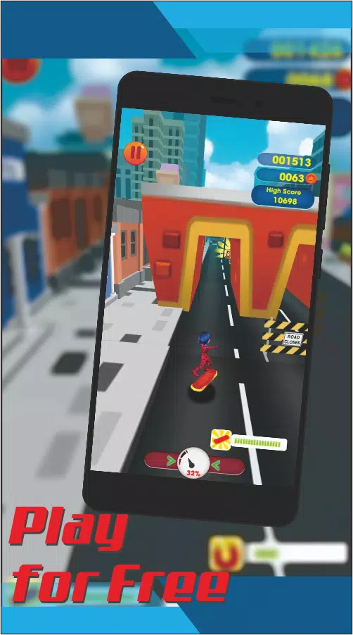 Lady Bug Game Miraculous and Cat Noir 螢幕截圖 0