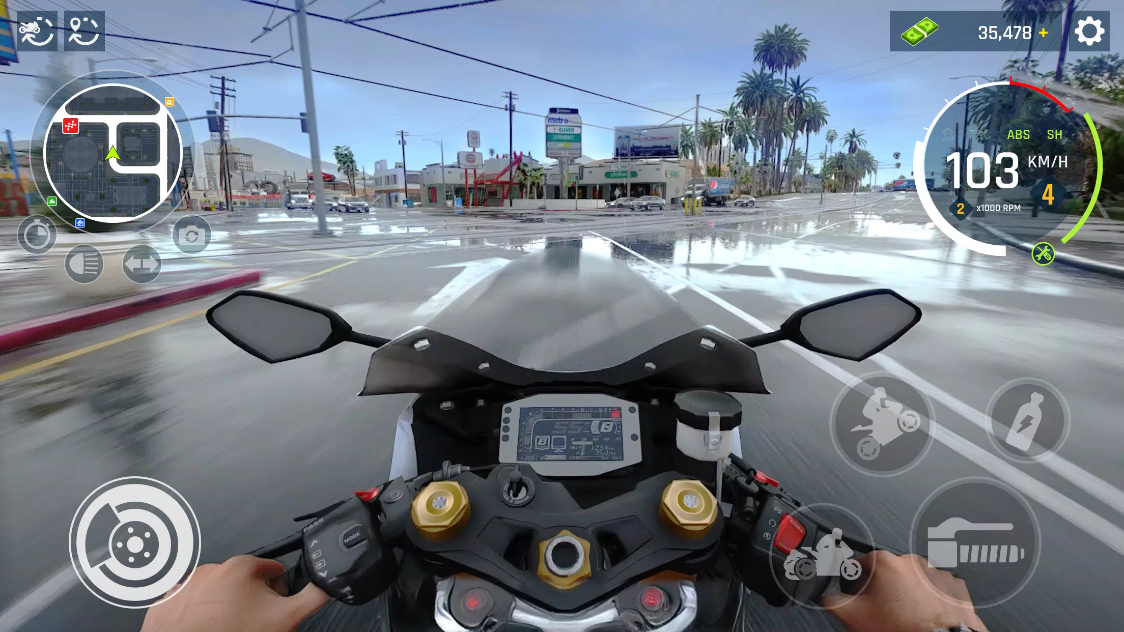 Real Moto Driving 螢幕截圖 1