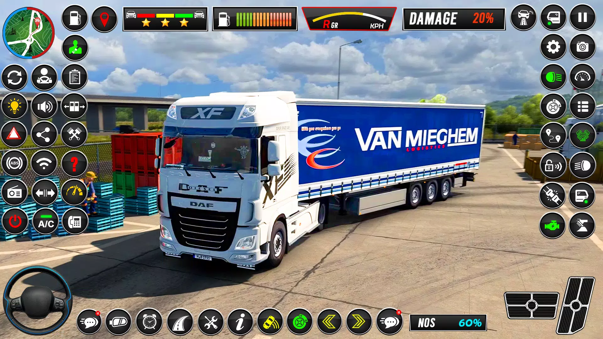 Truck Simulator: Truck Driver ဖန်သားပြင်ဓာတ်ပုံ 1