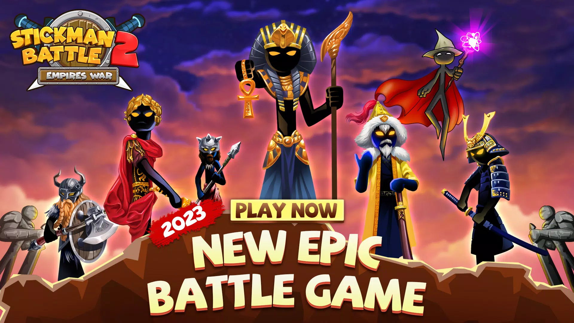 Stickman Battle 2: Empires War 螢幕截圖 0