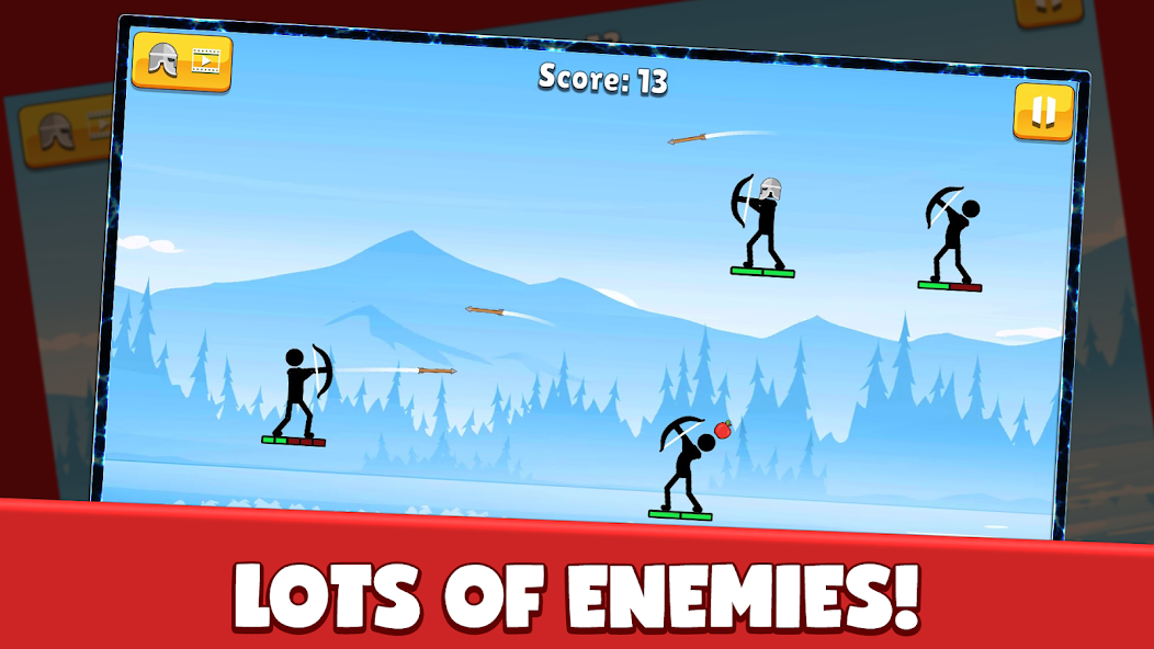 Sticks Archer : Arrow Master Mod Capture d'écran 0