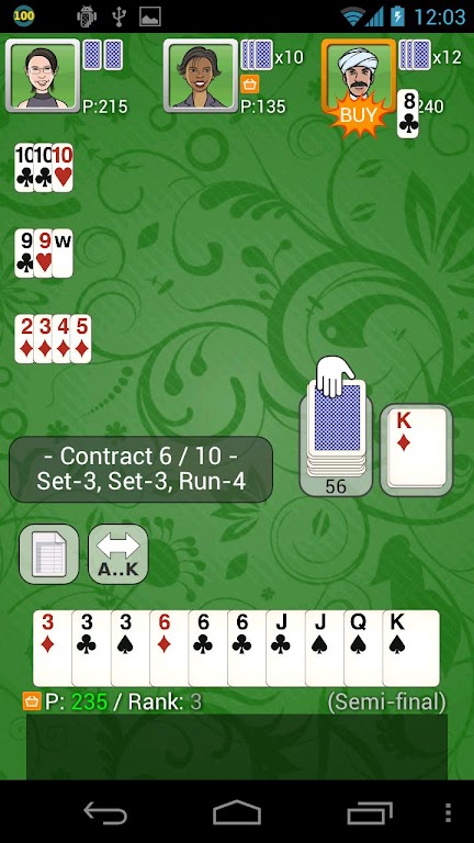 Contract / Shanghai Rummy Free Ekran Görüntüsü 1