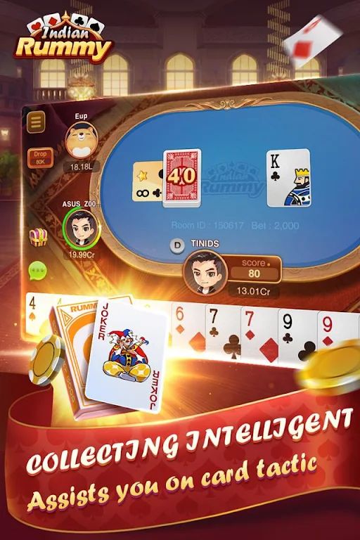 Indian Rummy-free card game online Zrzut ekranu 2