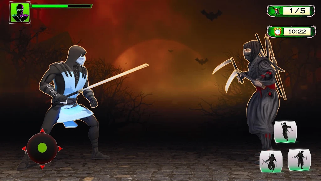 Ninja Hero Assassin Samurai Pirate Fight Shadow स्क्रीनशॉट 3