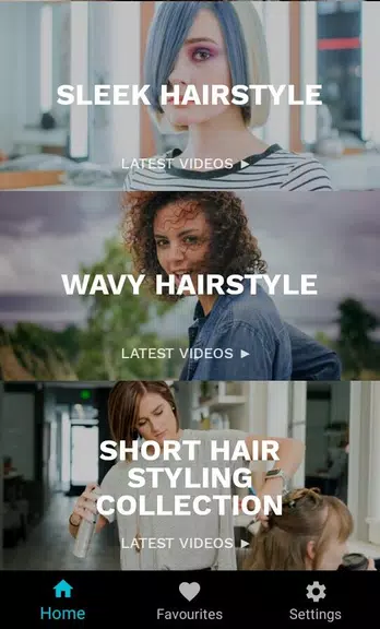 Short Hairstyles for Your Face Capture d'écran 2
