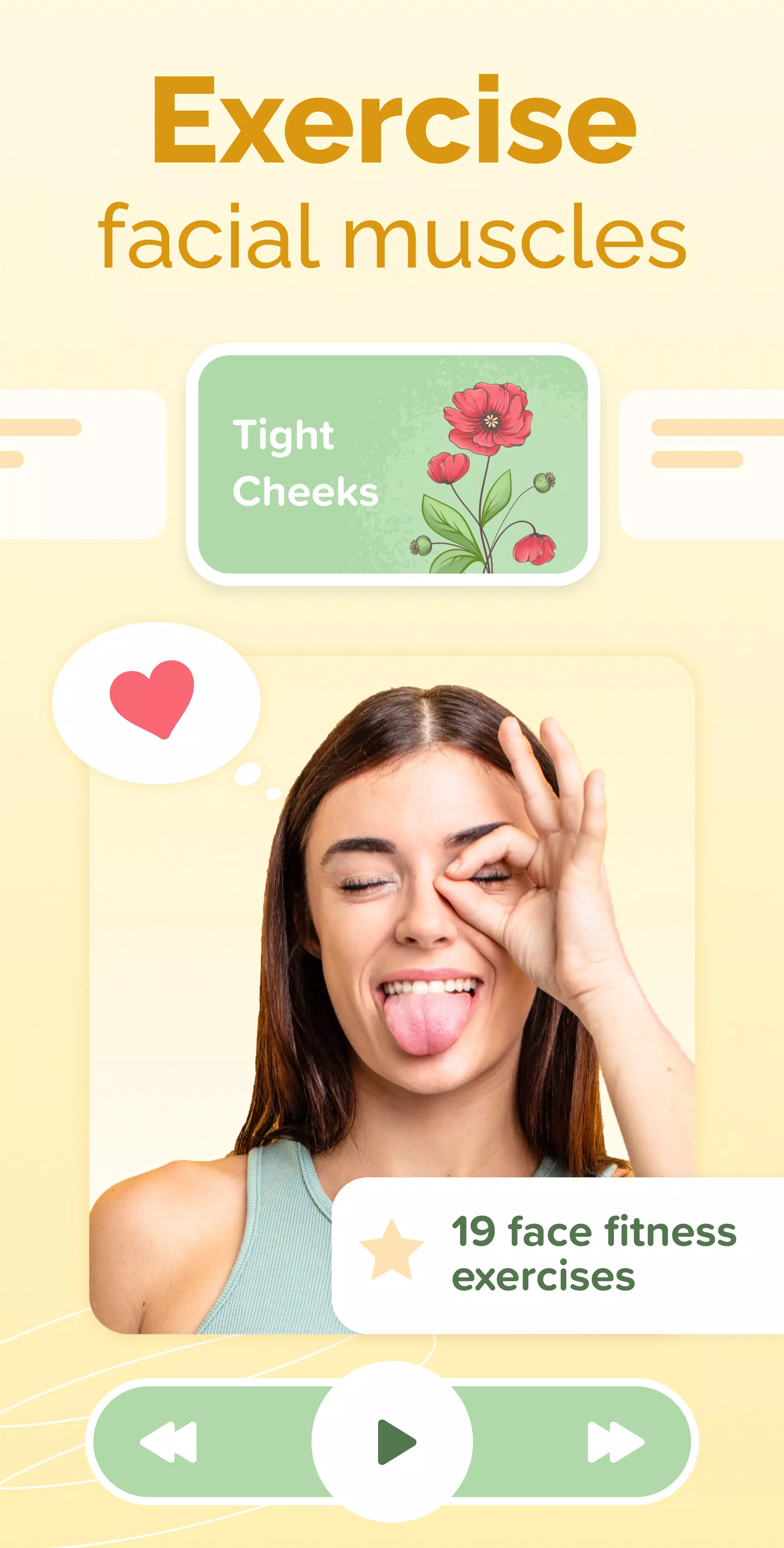 Massage Du Visage App - ForYou Capture d'écran 1