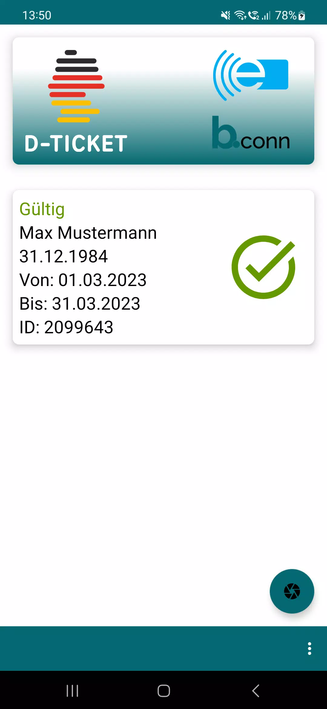Deutschlandticket Kontrolle Capture d'écran 1