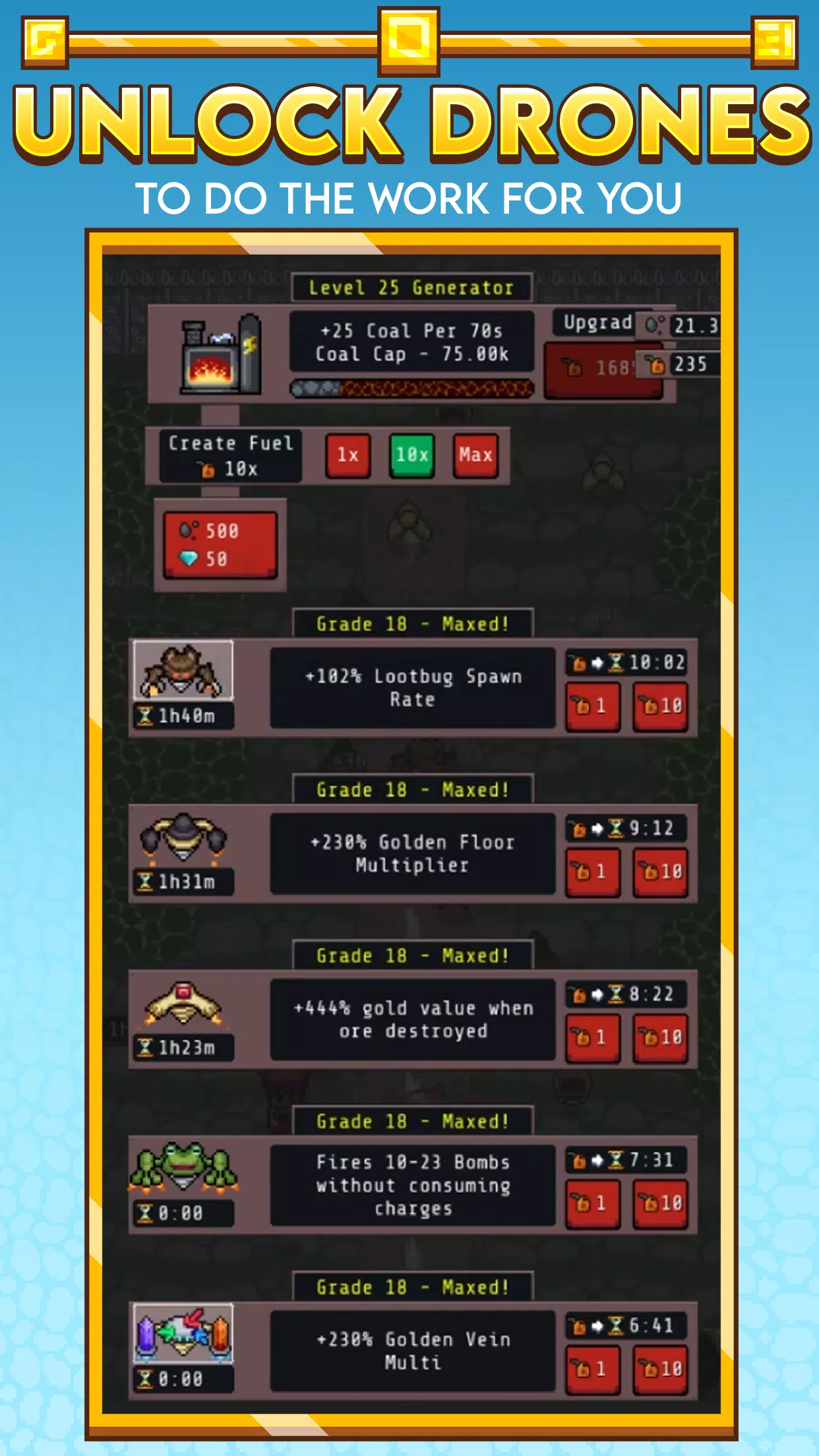 Idle Obelisk Miner 螢幕截圖 3