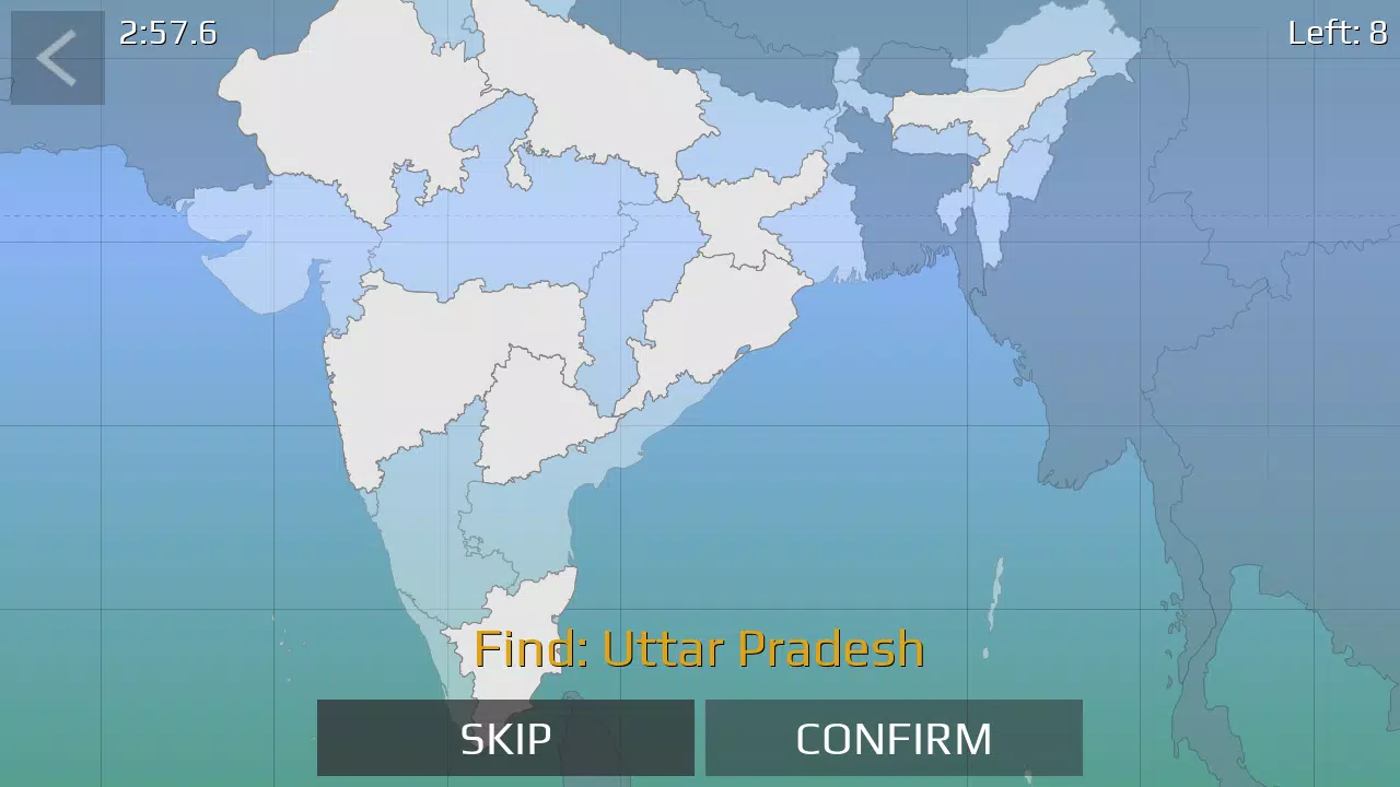 India Map Quiz 螢幕截圖 3