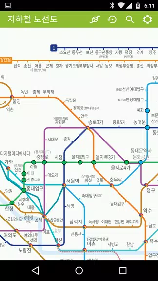 지하철 노선도 螢幕截圖 2