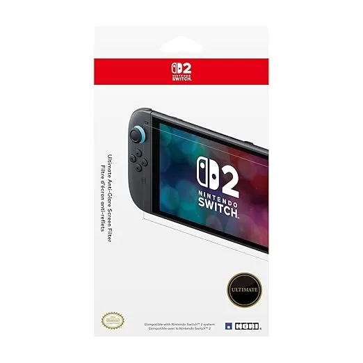 HORI Ultimate Anti-Glare Screen Filter for Nintendo Switch 2