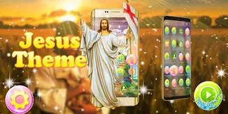 Jesus Launcher Theme 螢幕截圖 1