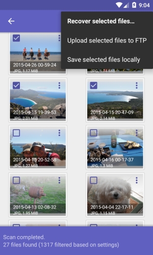 DiskDigger Pro ภาพหน้าจอ 0