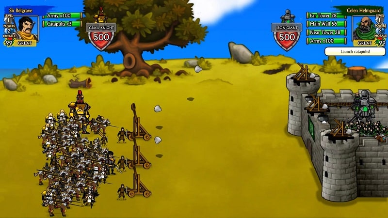 Swords and Sandals Crusader Re Скриншот 1