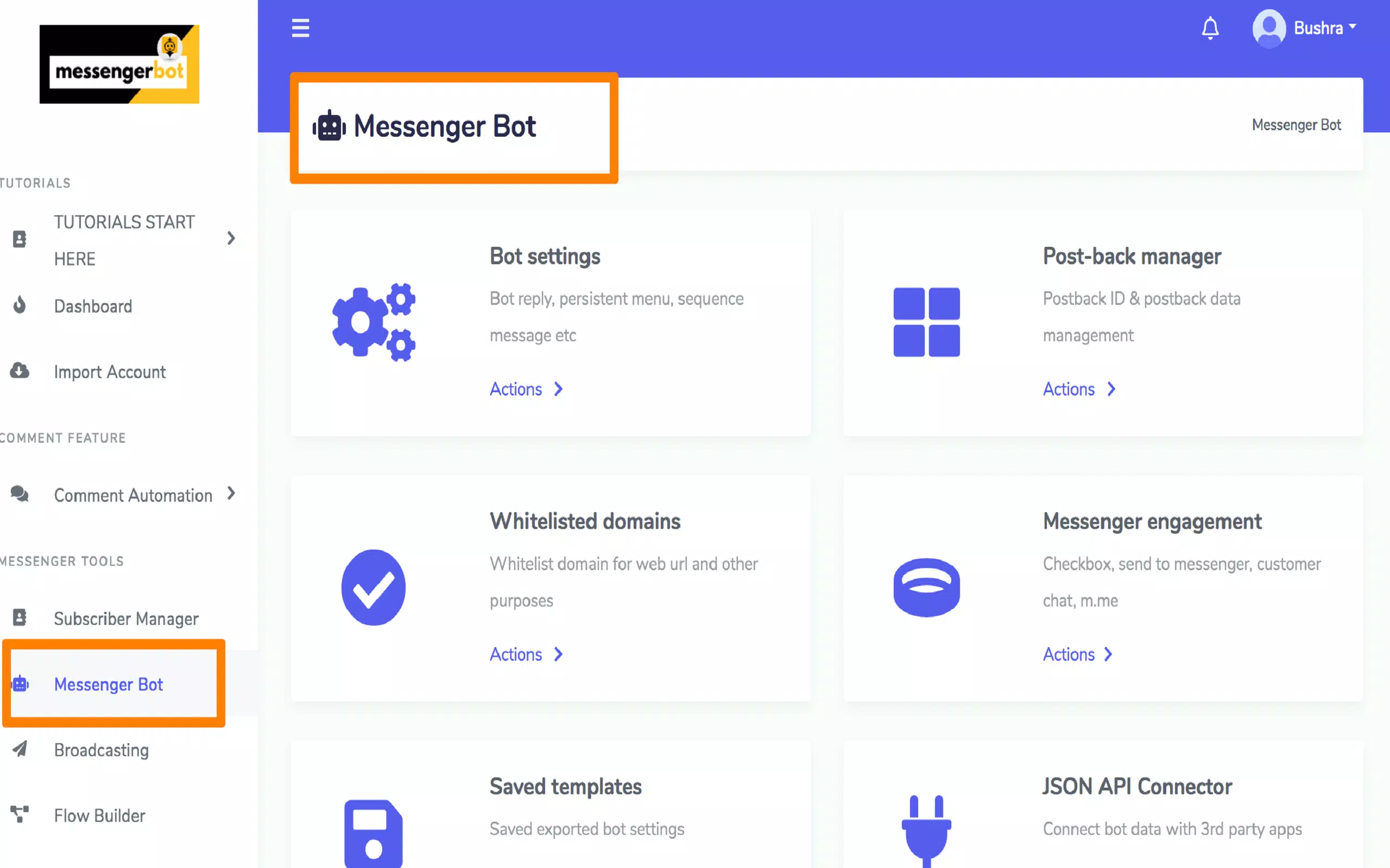 Messenger Bot Screenshot 2