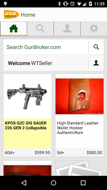 GunBroker 螢幕截圖 2