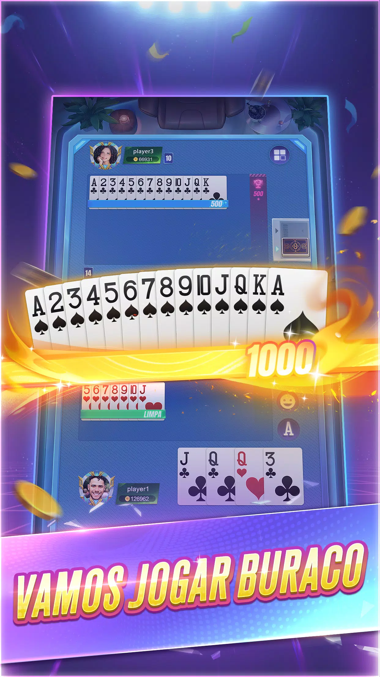 Golden Truco: Domino&Buraco ภาพหน้าจอ 2