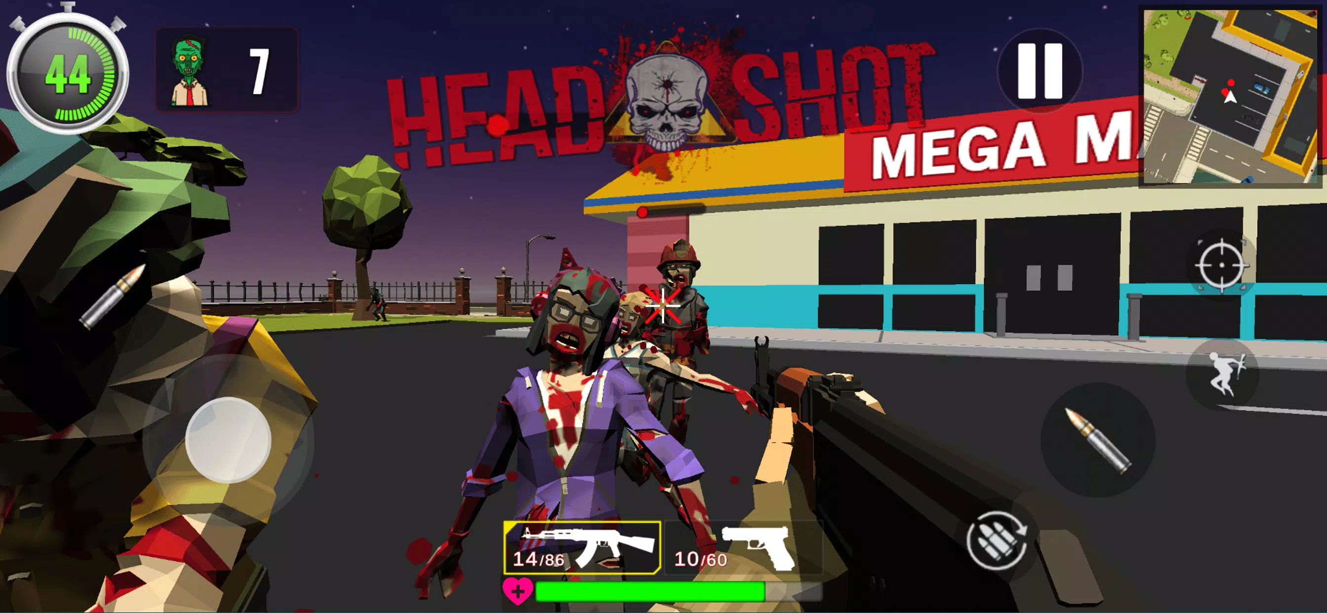Zombie Hunter : Police Shooter 螢幕截圖 3