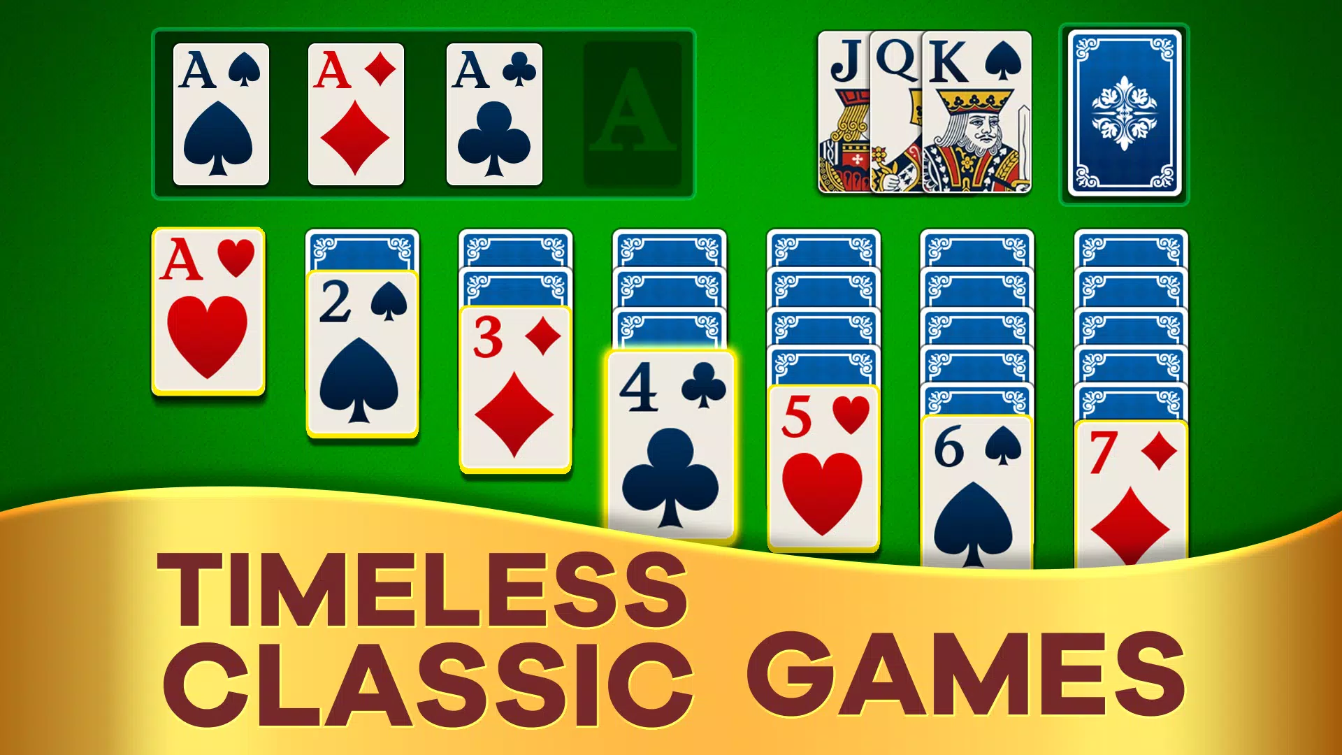 Classic Klondike Solitaire 螢幕截圖 0