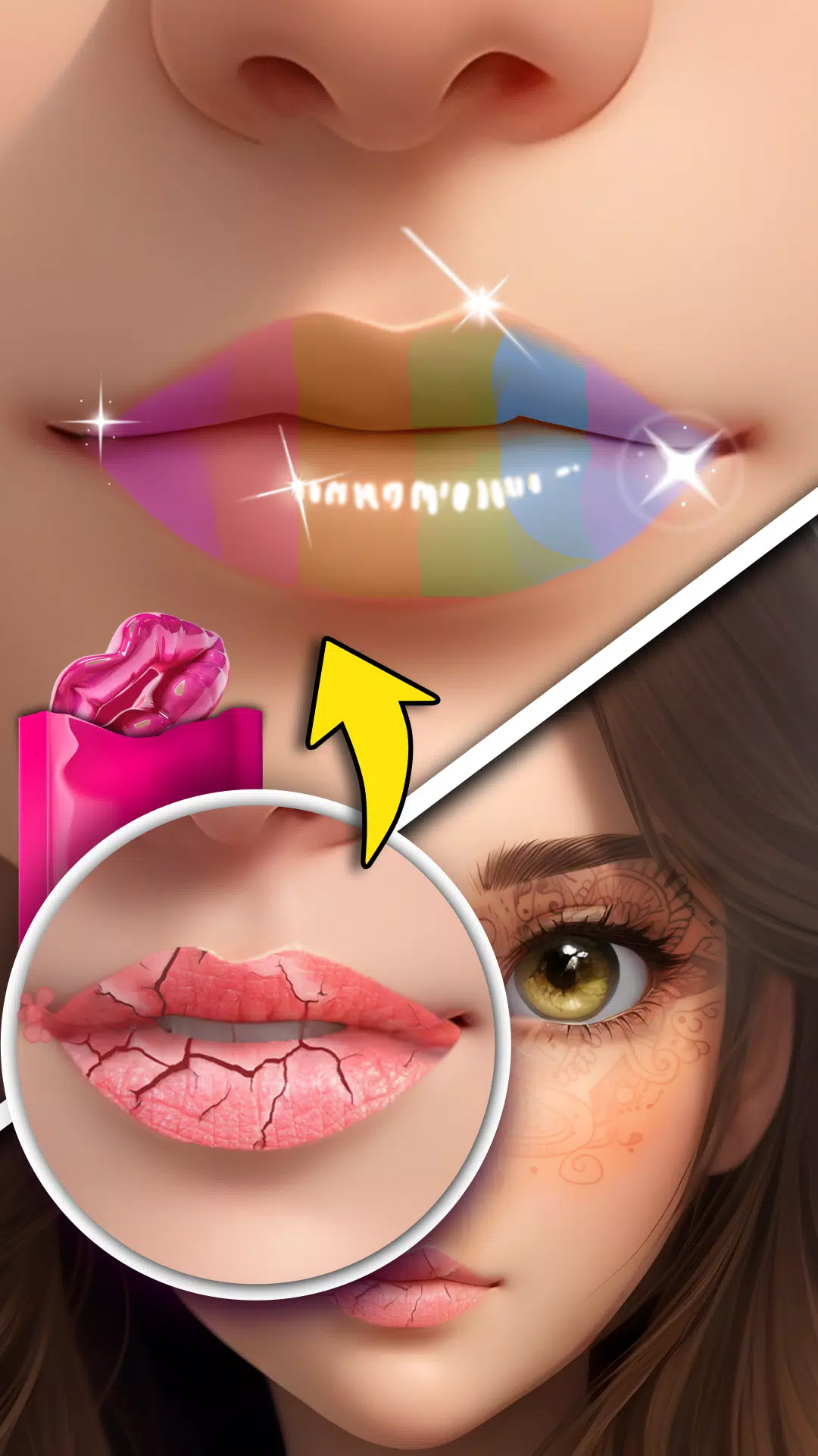 Schermata Makeup Games & ASMR Makeover 2