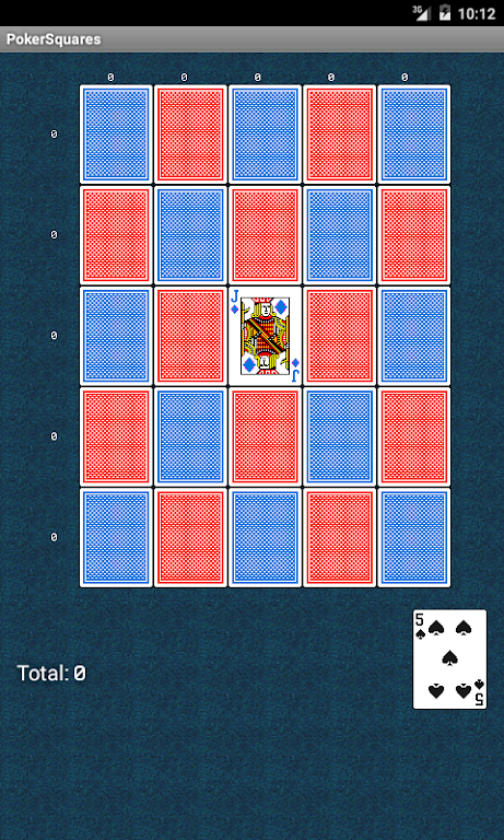 Schermata Poker Squares 3