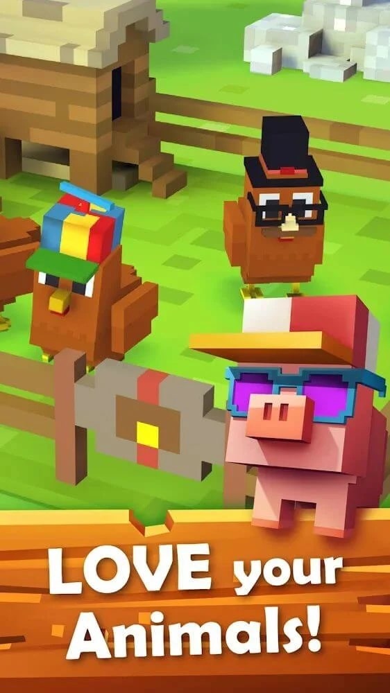 Blocky Farm 螢幕截圖 1
