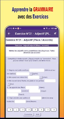 Grammaire Français + Exercices 螢幕截圖 3