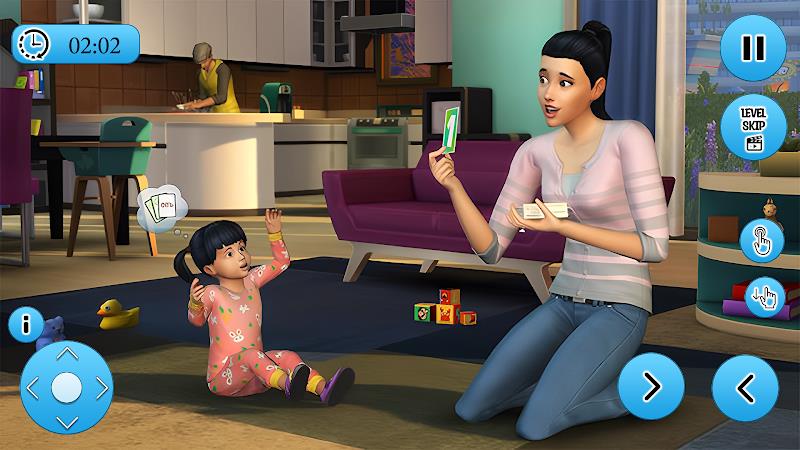 Family Simulator: Mom Games 3D Скриншот 1