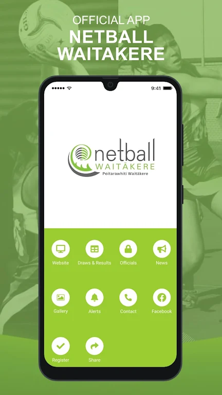 Netball Waitakere Captura de pantalla 0