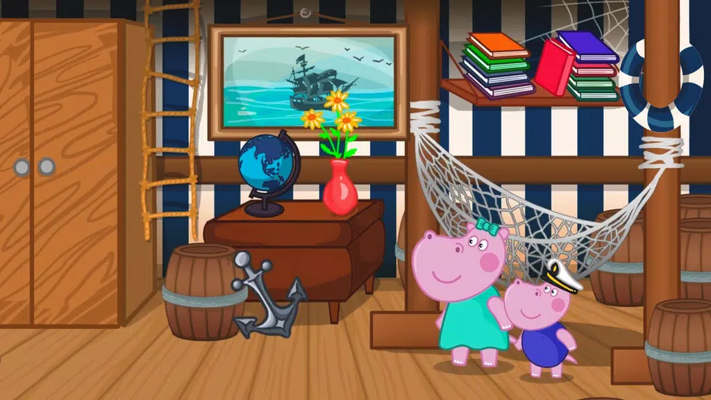 Hippo Adventures: Lighthouse 螢幕截圖 2