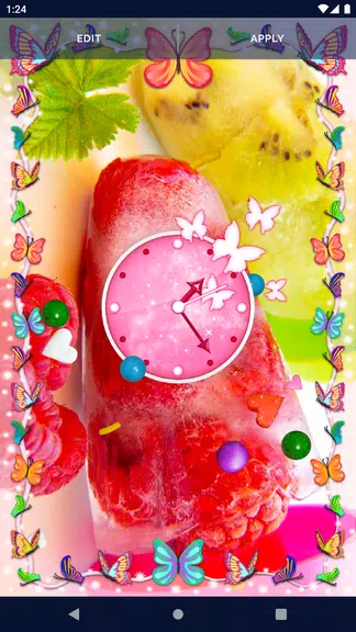 Ice Cream Live Wallpaper Capture d'écran 2