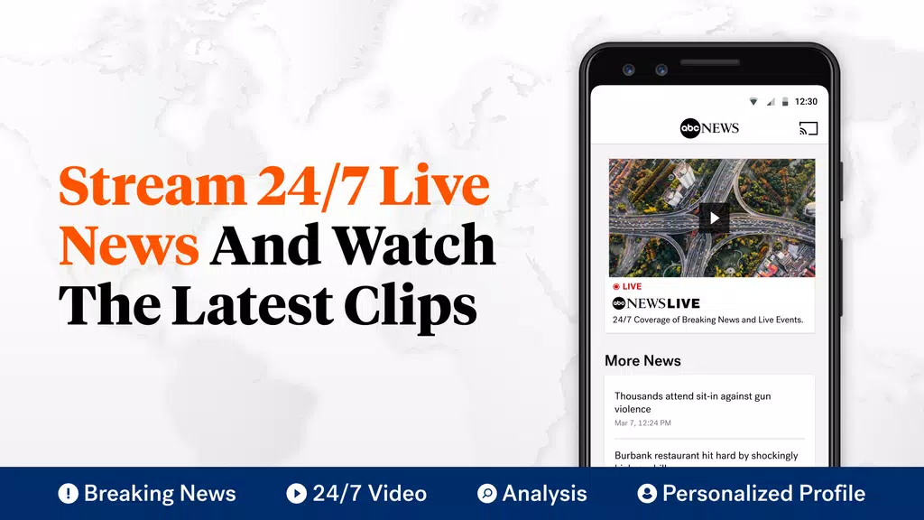 ABC News: Breaking News Live Capture d'écran 0