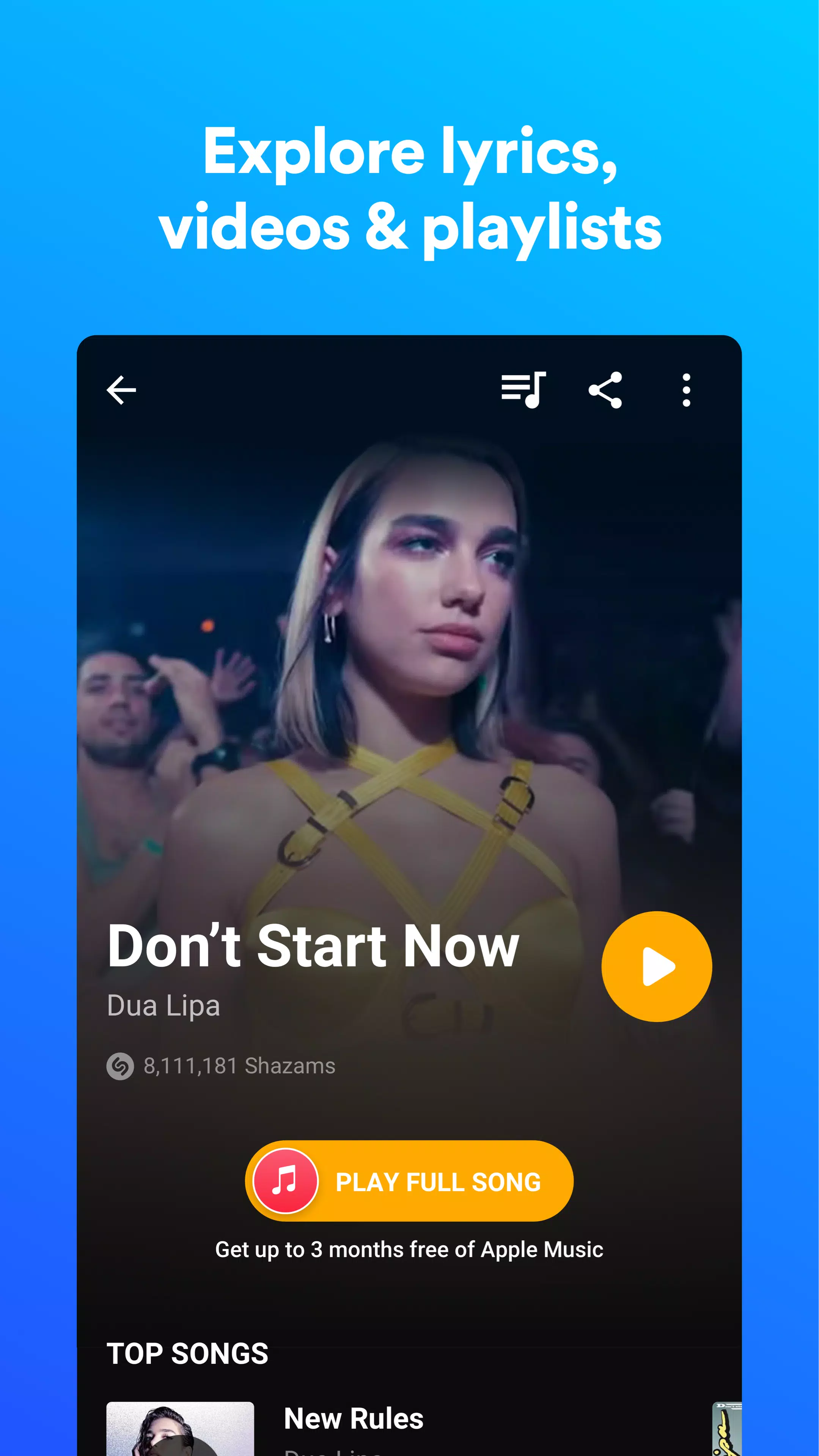 Shazam : musique et concerts Capture d'écran 2